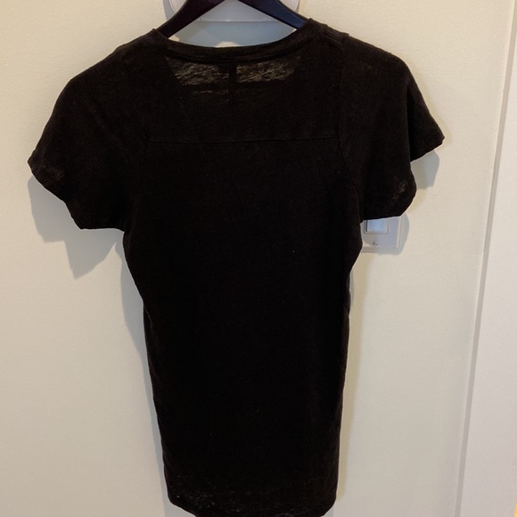 Joe Jeans Linen essential black tee, set of two great condition. Size Medium fit - Picture 7 of 8